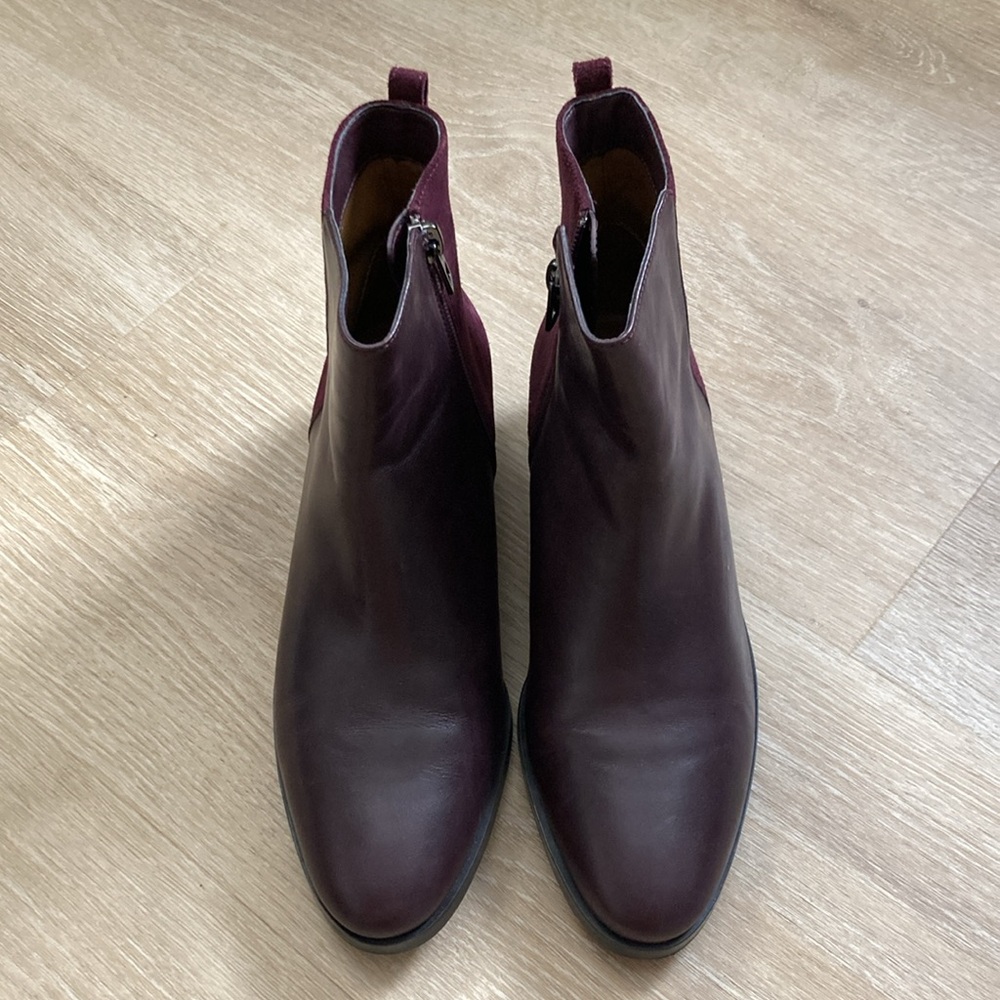 Coach Carmen semi matte/ suede ox blood